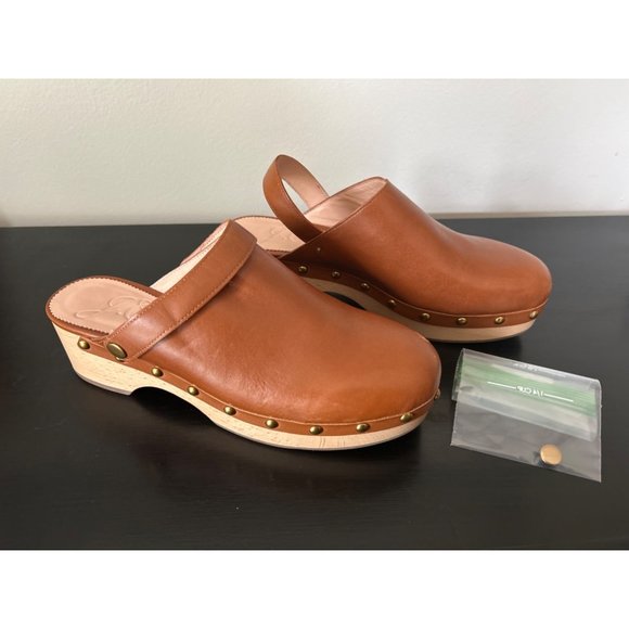 J. Crew Tan Leather Mules - Picture 3 of 7